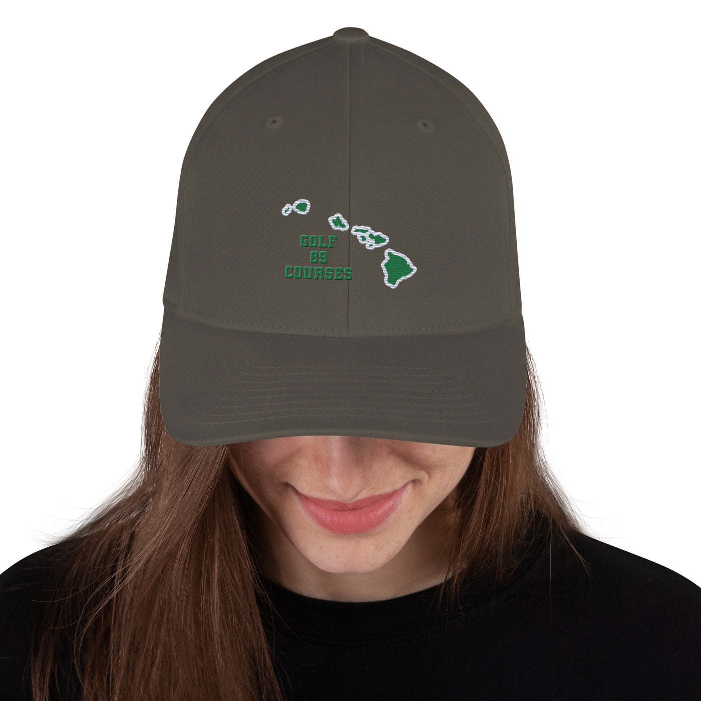 Hawaii Fitted Golf Cap - Manns Golf Cave