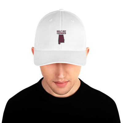 Alabama Fitted Golf Cap - Manns Golf Cave