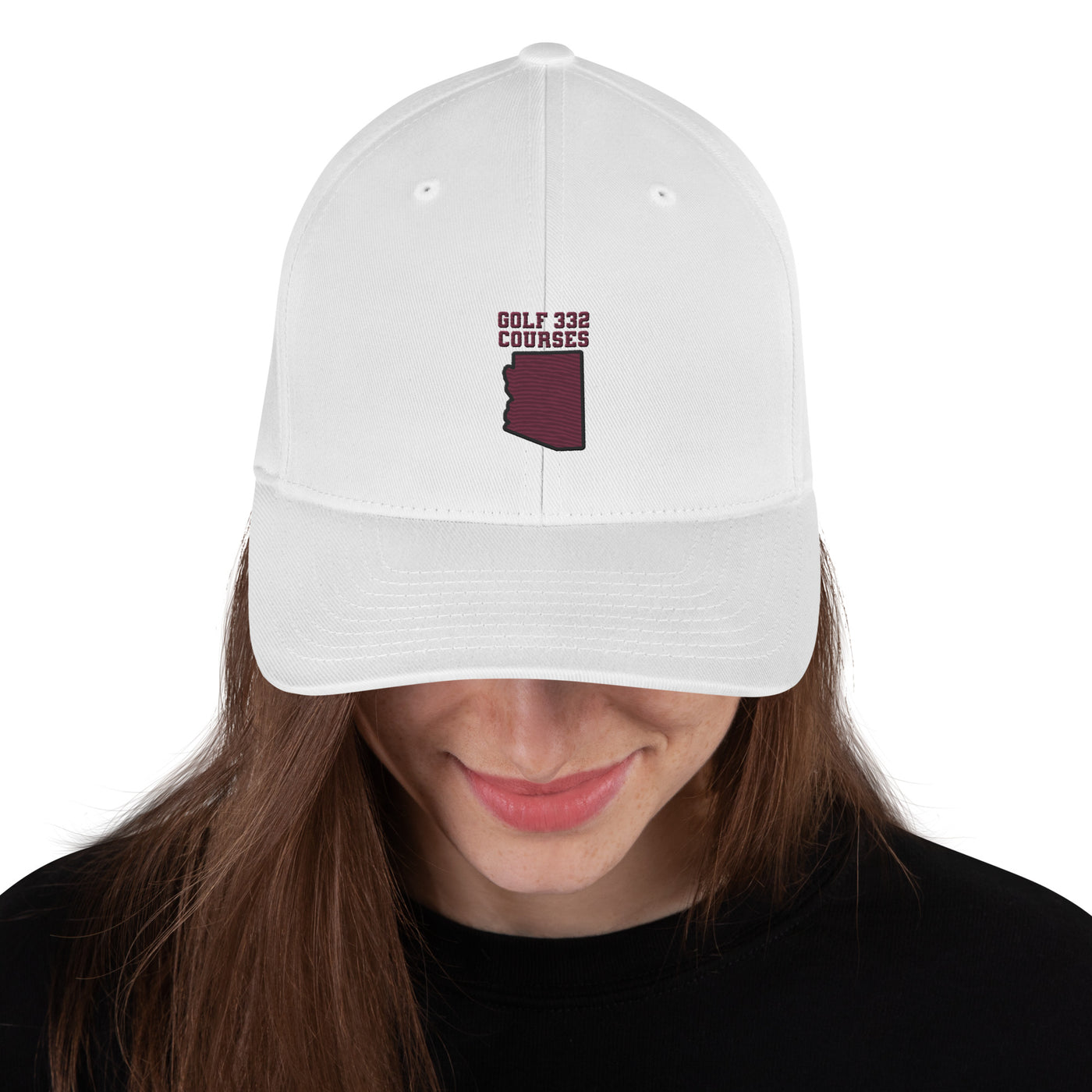 Arizona Fitted Golf Cap - Manns Golf Cave