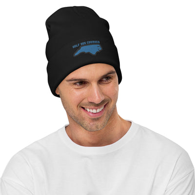 North Carolina Golf Beanie - Manns Golf Cave