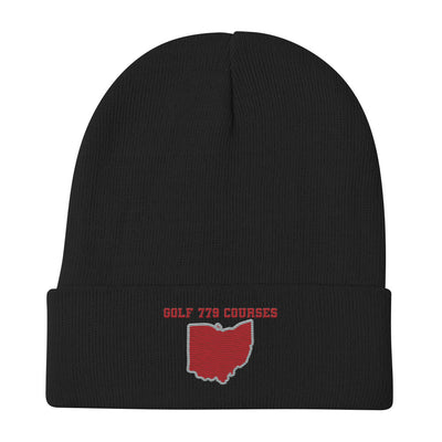 Ohio Golf Beanie - Manns Golf Cave