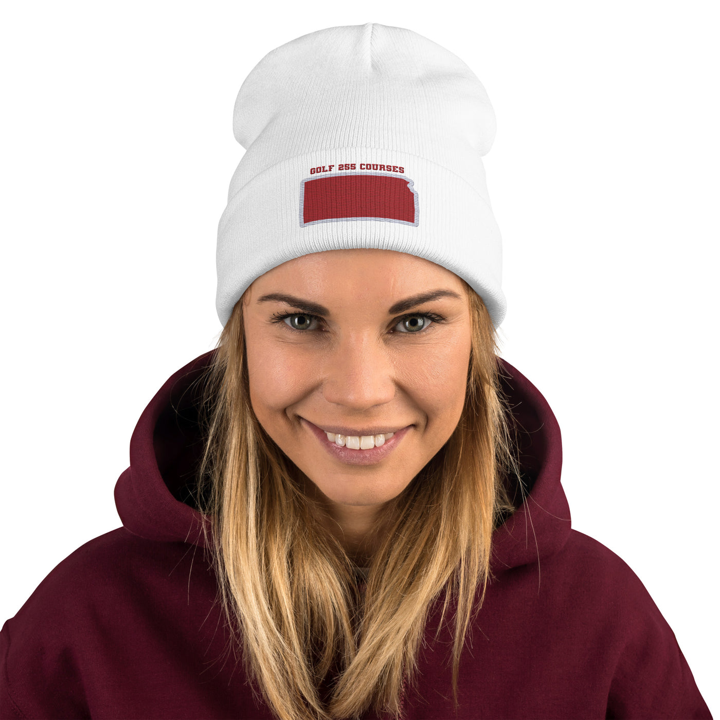 Kansas Golf Beanie - Manns Golf Cave