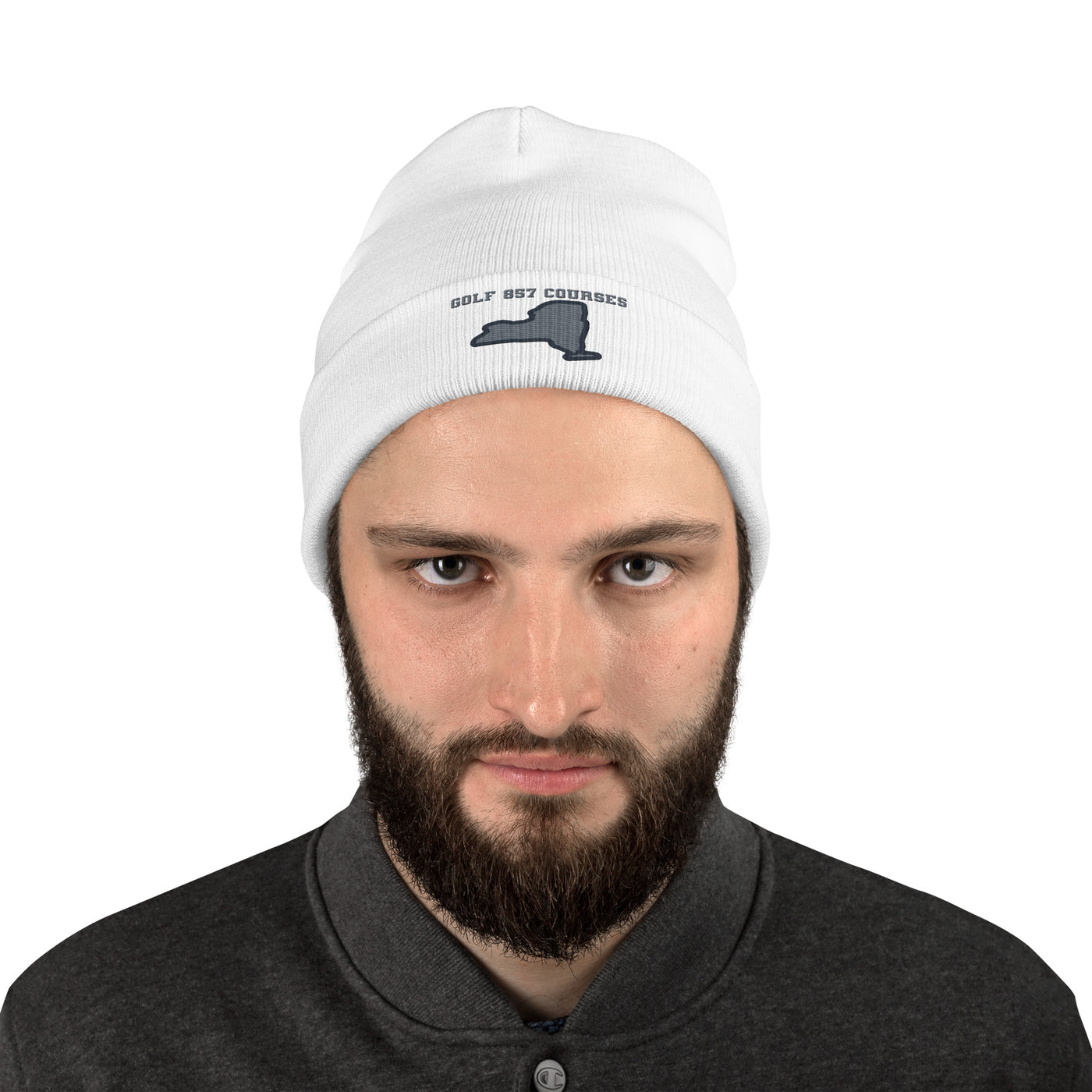 New York Golf Beanie - Manns Golf Cave