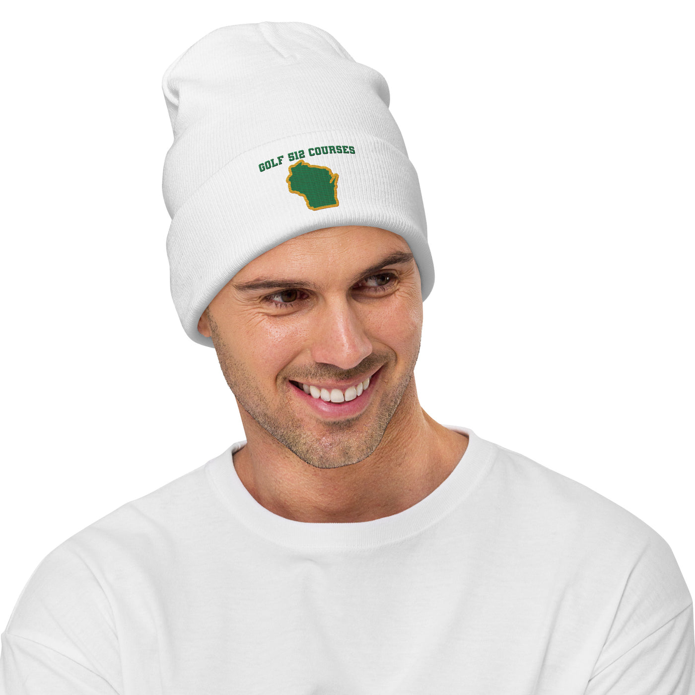 Wisconsin Golf Beanie - Manns Golf Cave