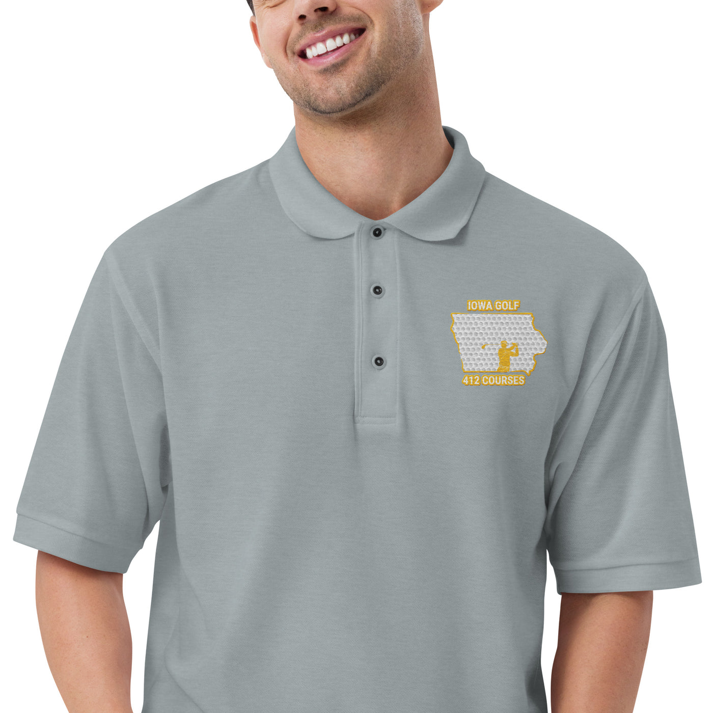 Iowa Golf Polo