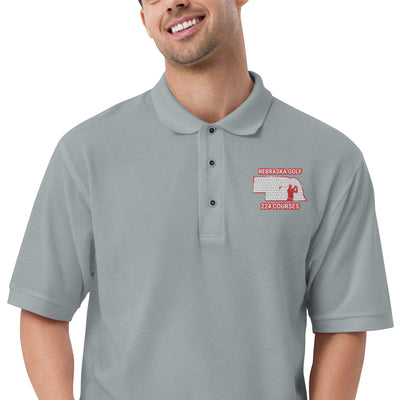 Nebraska Golf Polo