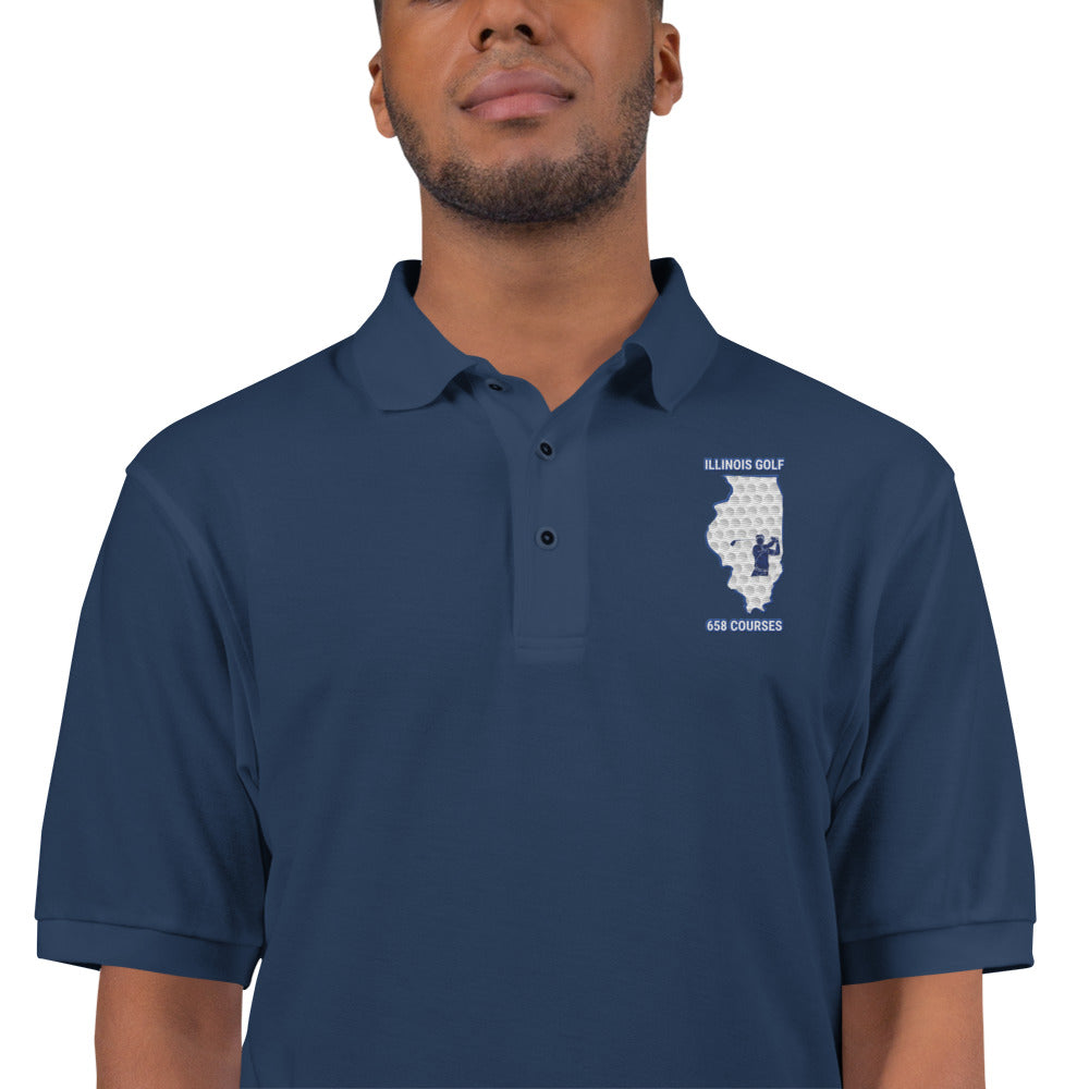 Illinois Golf Polo